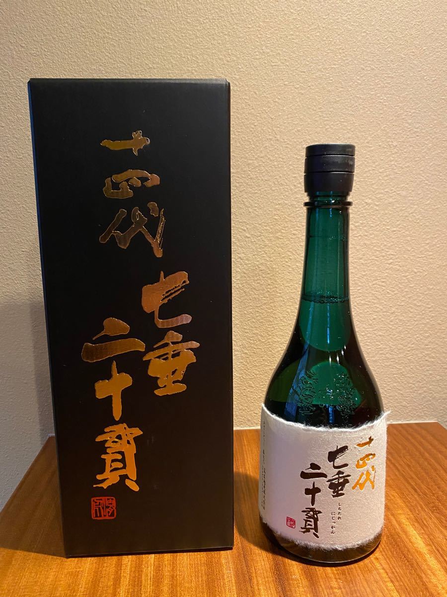 十四代 純米大吟醸 七垂二十貫 720ml 2022年11月詰 【箱付き