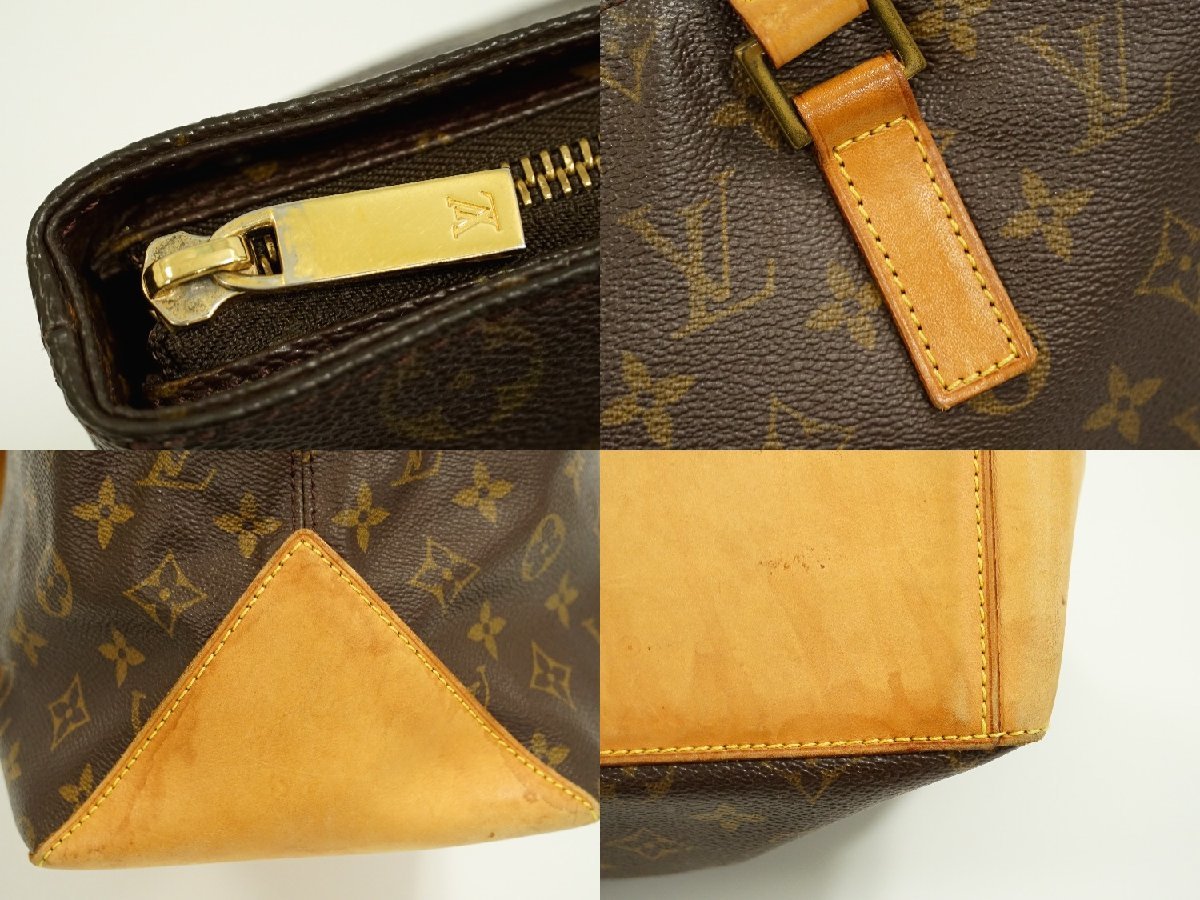 本物 ルイヴィトン LOUIS VUITTON LV カバメゾ モノグラム ショルダー