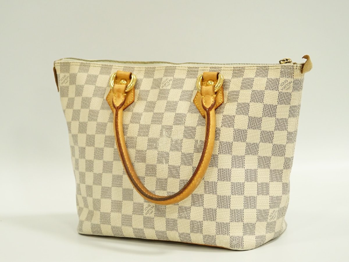 本物 ルイヴィトン LOUIS VUITTON LV サレヤ PM ダミエ アズール