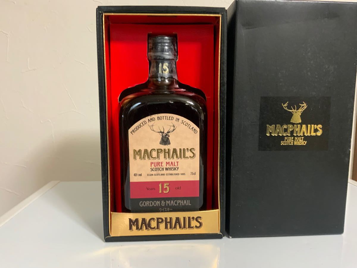 MACPHAIL'S (マクファイルズ) 15年 ピュアモルト スコッチ ウイスキー