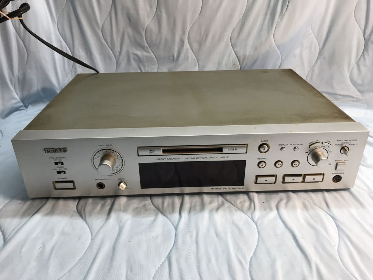 国産原料100% TEAC MDデッキ MD-5MK2-S | tcedesigncenter.com