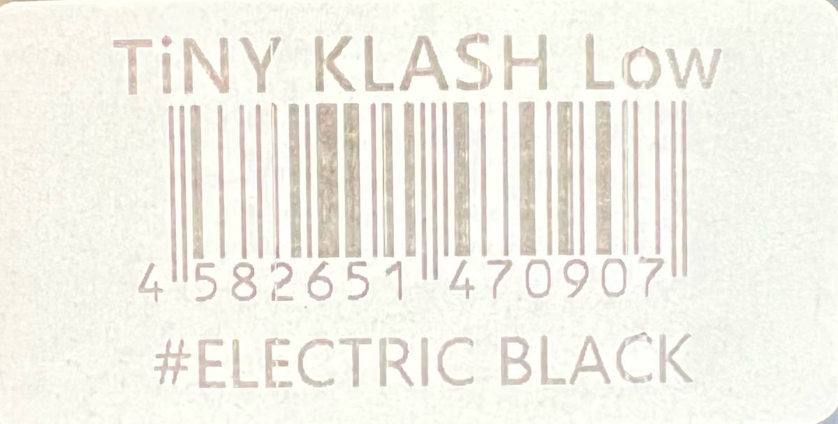 DRT×ELECTRIC タイニークラッシュ 黒 tinyklash limited edition 検 クラッシュゴースト KLASH GHOST クラッシュ9 バリアル ARTEX KLASH9_画像4