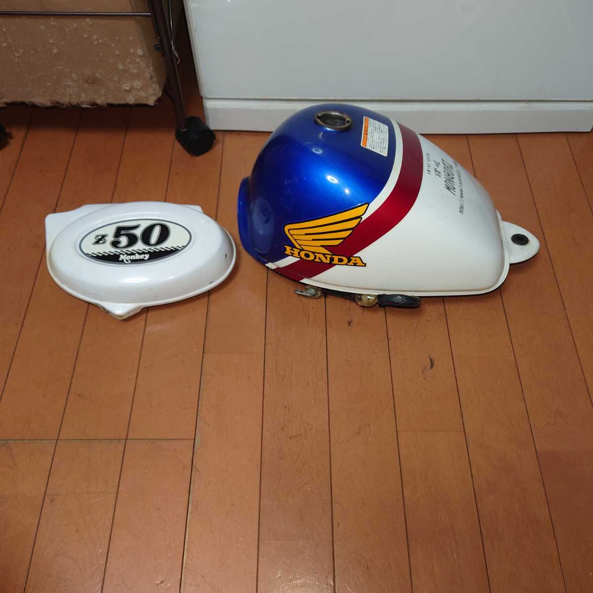 希少!モンキー トリコロール タンク-