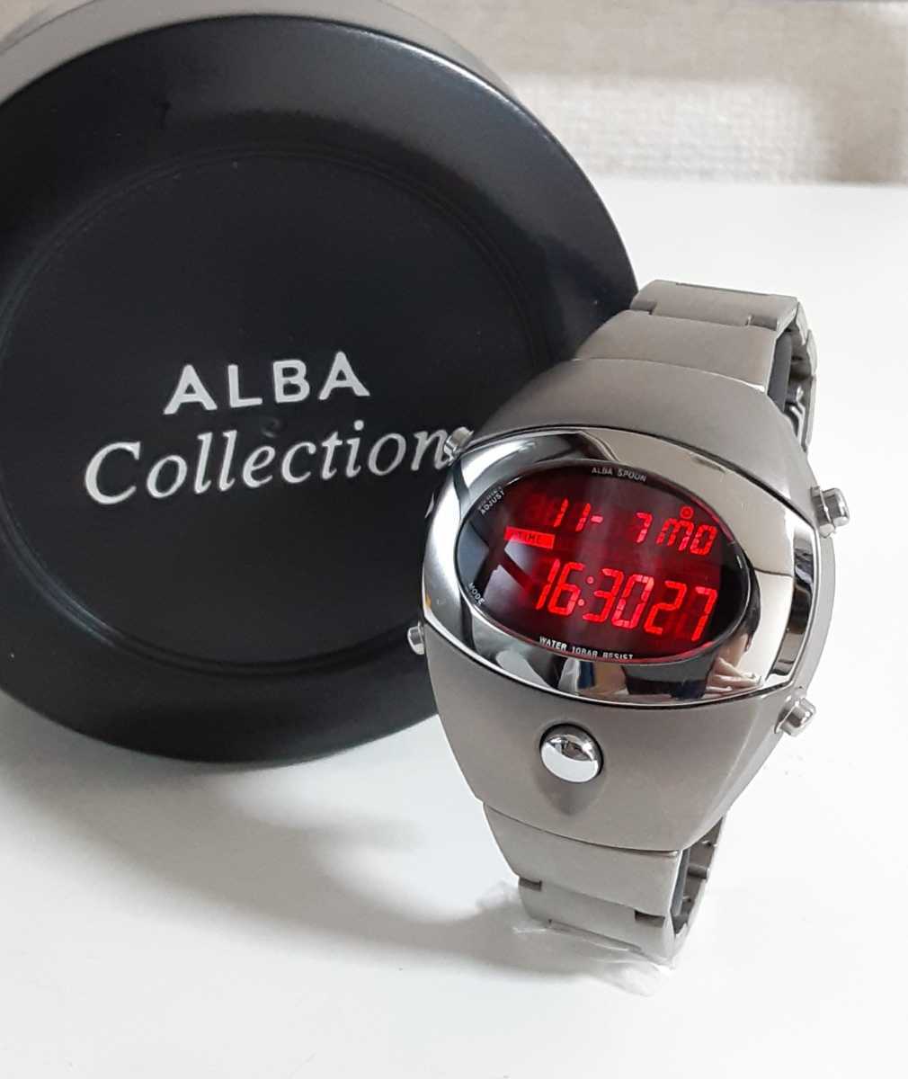 最大96%OFFクーポン alba クロノグラフ デジタル 腕時計