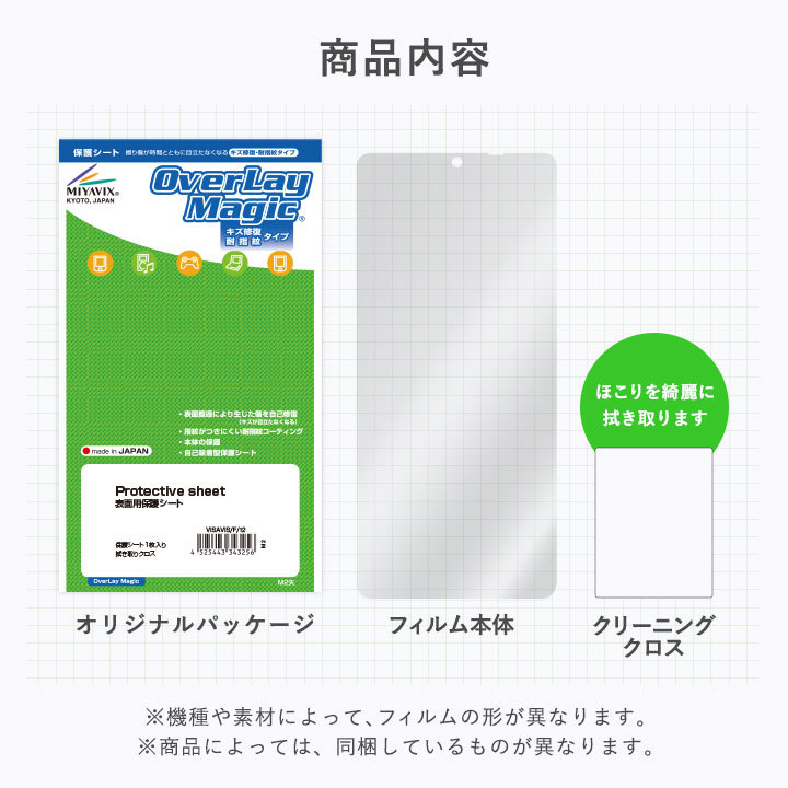 ANBERNIC RG353VS RG353V 保護 フィルム OverLay Magic for ANBERNIC RG353VS / RG353V 液晶保護 傷修復 耐指紋 指紋防止 コーティング_画像5