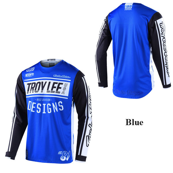 【在庫調整期間限定特価】 Troy Lee オフロードジャージ GP Race 81 ブルー/2XL_画像3