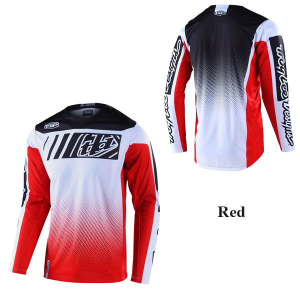 【在庫調整期間限定特価】 Troy Lee オフロードジャージ GP Icon レッド/M_画像3