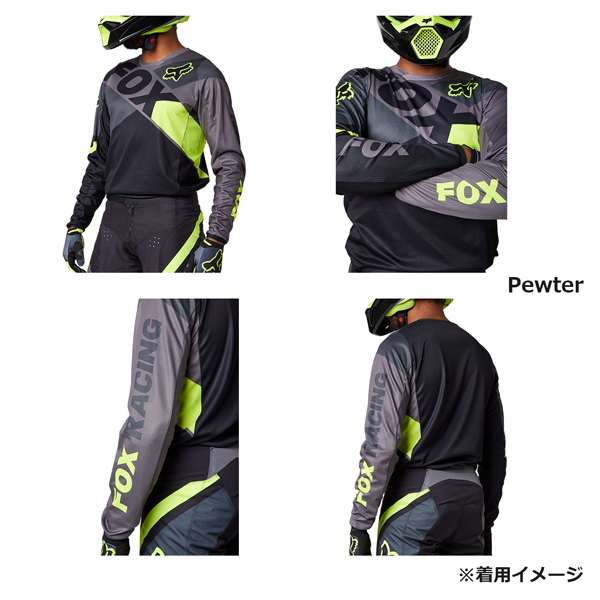 FOX オフロードジャージ 180 Xpozr ピューター/M