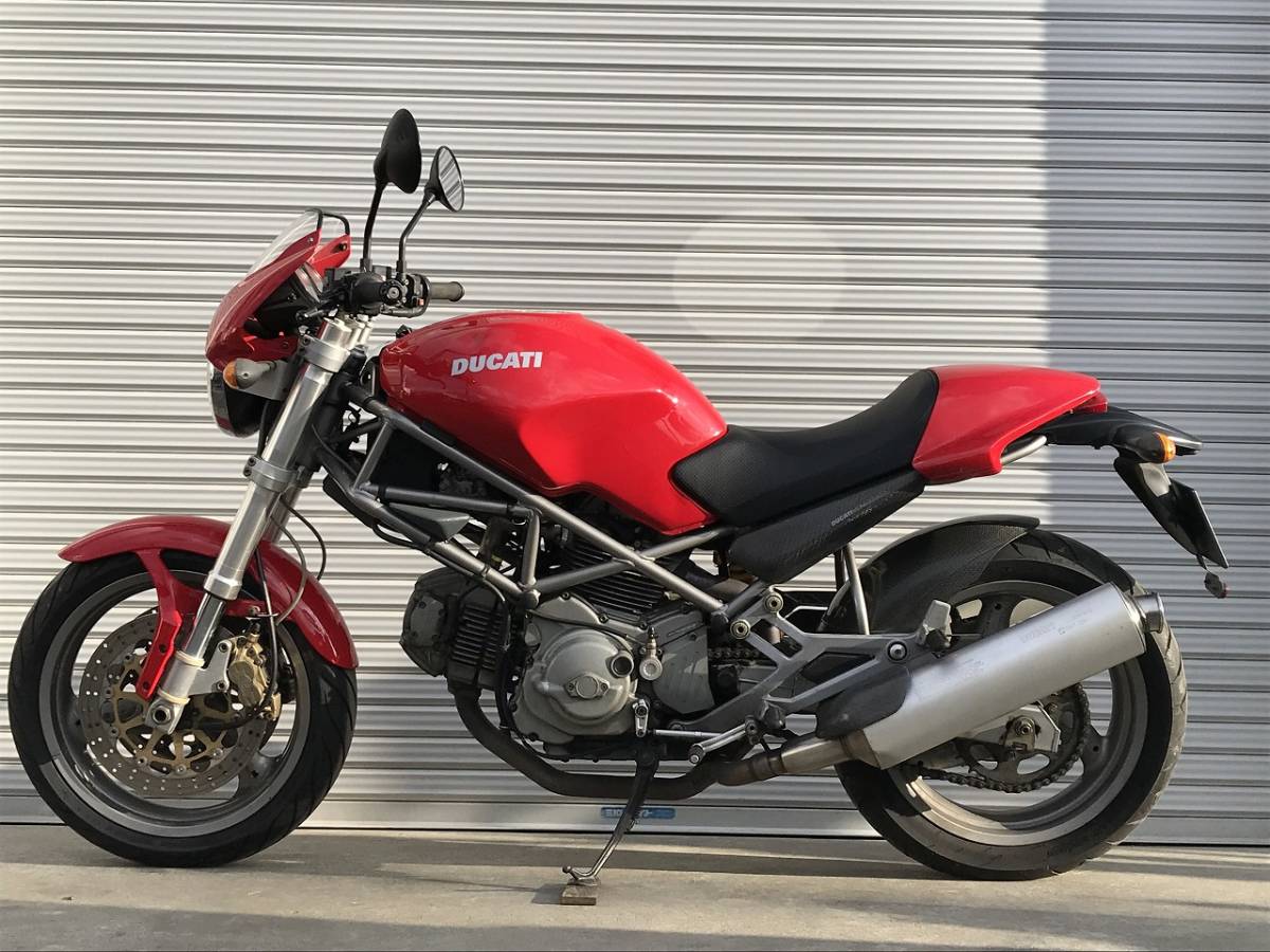 全国送料38800円 ドゥカティ モンスター400 実動 北海道札幌　SR400 SRX400 CB400 CBR VTR ZRX_画像3