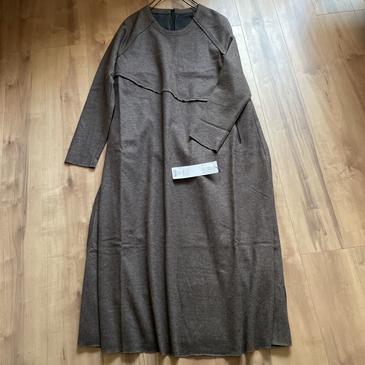 新品 pour deux プルドゥ ロングワンピース 定価4万3000円 www.isef.com.mx