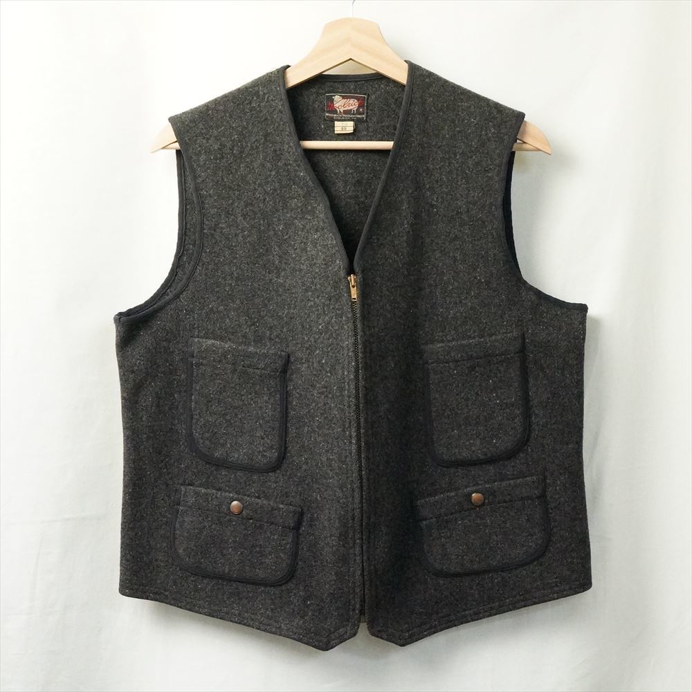 安値 30s40s50s ビンテージ Woolrich ウールリッチ メルトンウール