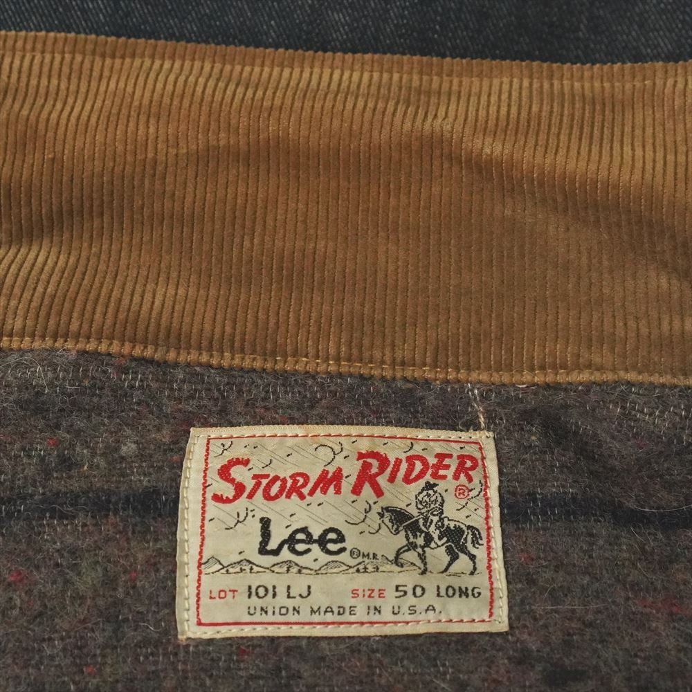 50s60s ビンテージ Lee リー 101LJ STORM RIDER ストームライダー G