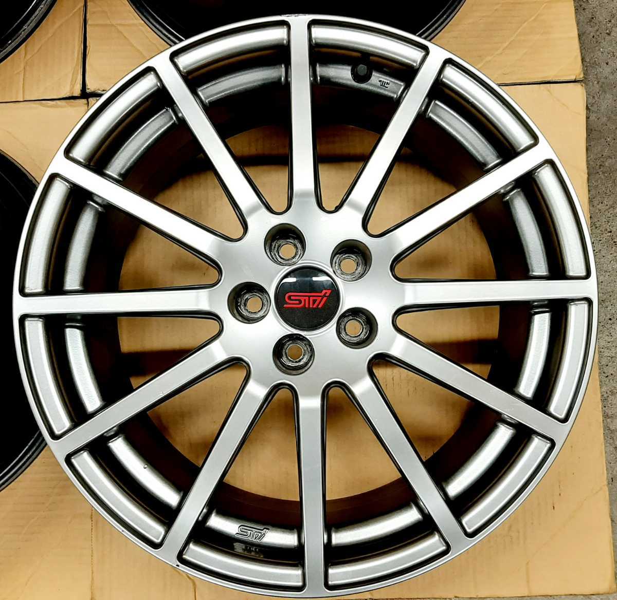 最愛 スバル レガシィ STI 純正オプション 7.5J 18インチ ホイール