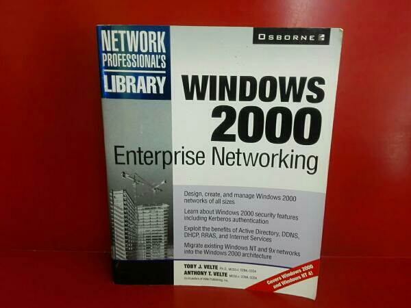  Junk Windows 2000 Enterprise Networking Network Professional's Libray foreign book 