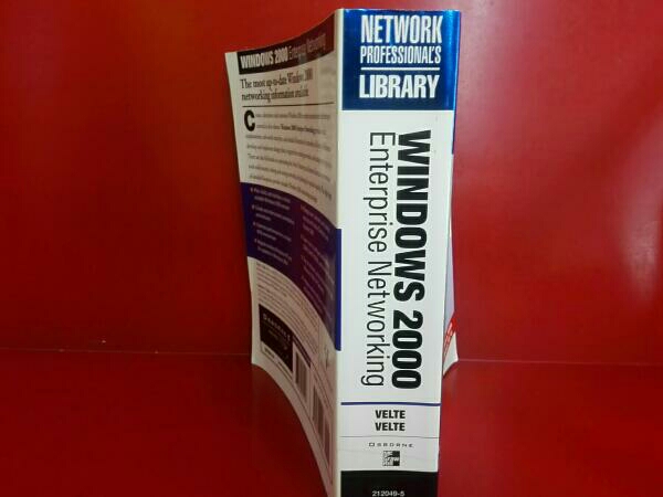  Junk Windows 2000 Enterprise Networking Network Professional's Libray foreign book 