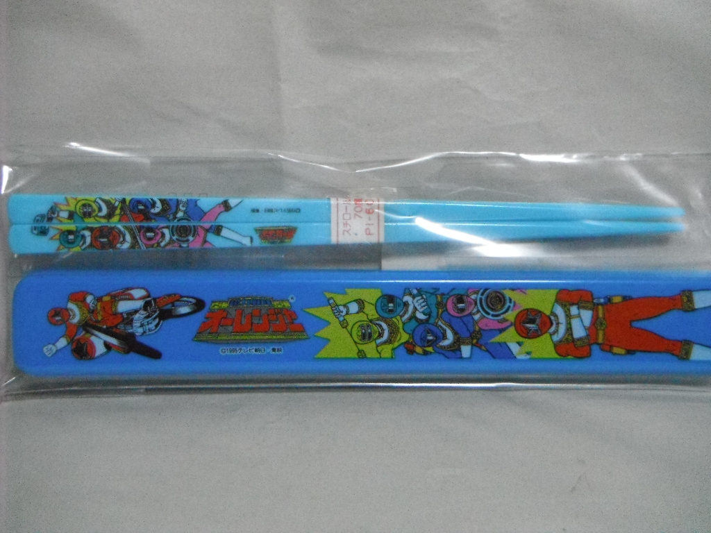# Chouriki Sentai Ohranger / manga . chopsticks set 16.5cm. rare..