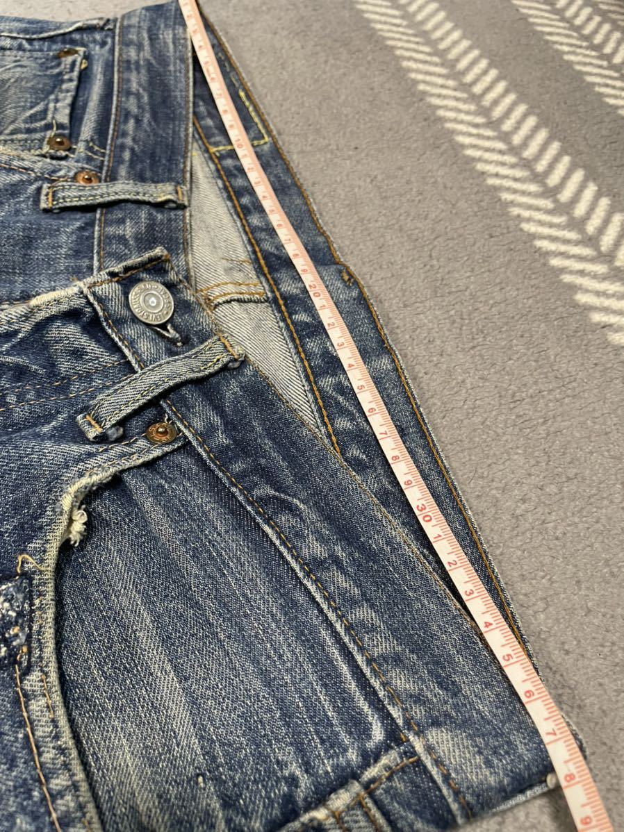 ビンテージ 60s LEVI'S 501 BIGE 刻印6 平行ステッチ オリジナル /66