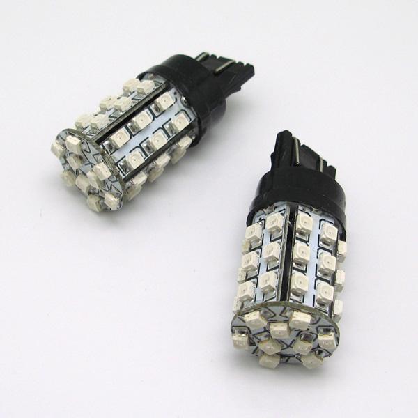 レミックス：超高輝度 T20 ダブル球 39LED テール レッド/BE-825/ ht_画像3