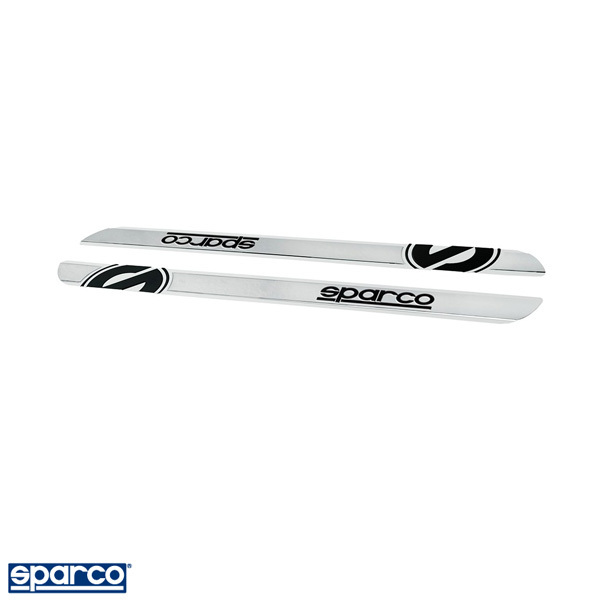 ドアシールセット スカッフプレート Sサイズ 450x40mm/スパルコ/sparco CORSA：OPC13130201 ht_画像1