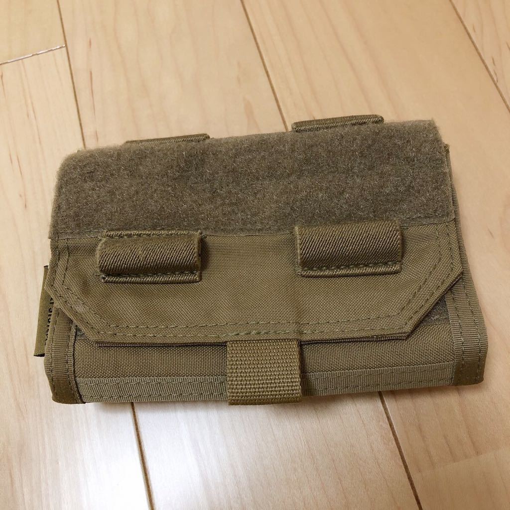 WARRIOR ASSAULT SYSTEMS WAS Forward Opening Admin Pouch フロントオープニング アドミンポーチ W-EO-FOA CT コヨーテタン molle_画像1