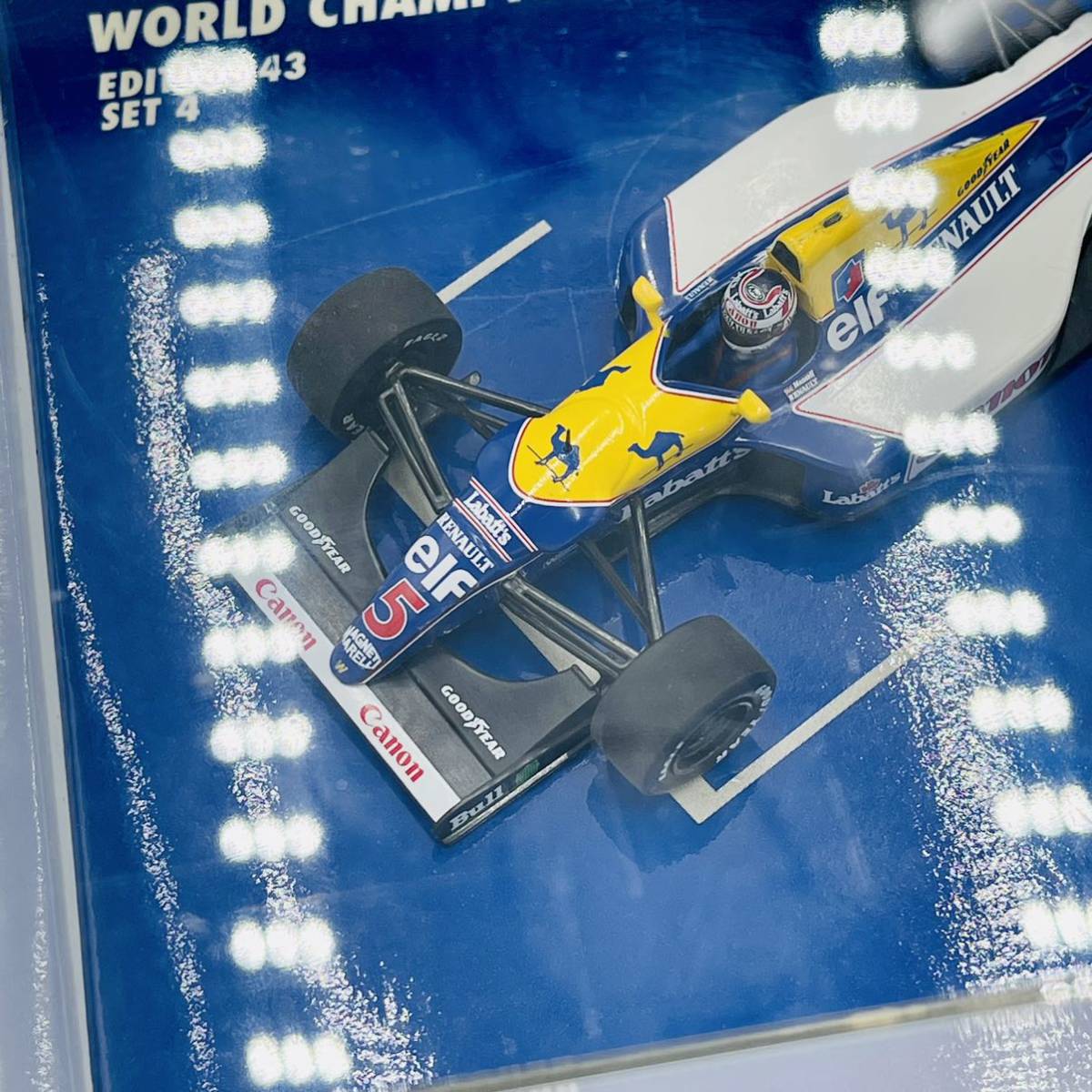 ミニチャンプス PMA MINICHAMPS ワールドチャンピオン 1/43 ウィリアムズ ルノー ウイリアムズ マンセル プロスト FW14B FW15C WILLIAMS F1_画像3