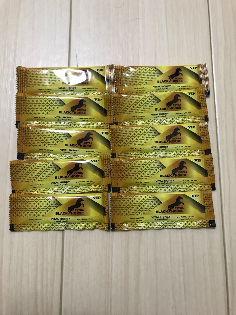 ブラックホースゴールド エクストラ 10袋 お試し Black Horse Gold ロイヤルハニーvip EXTRA