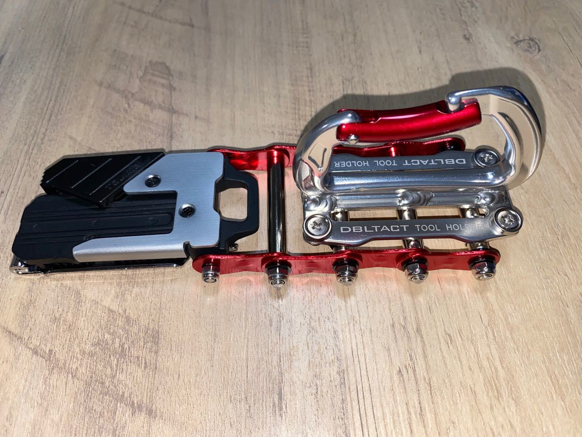 タジマメタルセフ ニックス風チェーン カラビナ下げ (シルバー タジマメタルセフ ニックス風チェーン カラビナ下げ (シルバー