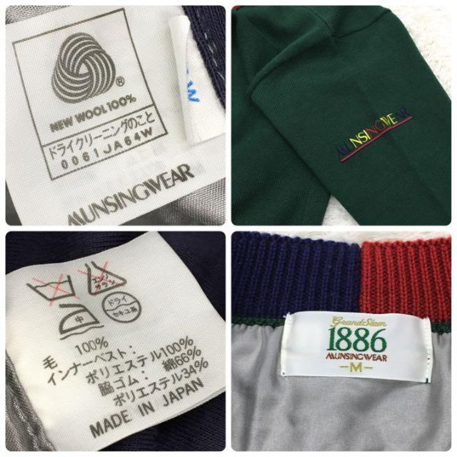 MUNSINGWEAR 1886 マンシングウェア グランドスラム ゴルフ MUNSINGWEAR 1886 マンシングウェア グランドスラム ゴルフ