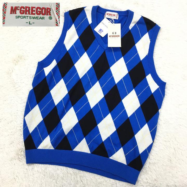 送料込】 シルクブレンド ニットセーター マックレガー McGREGOR