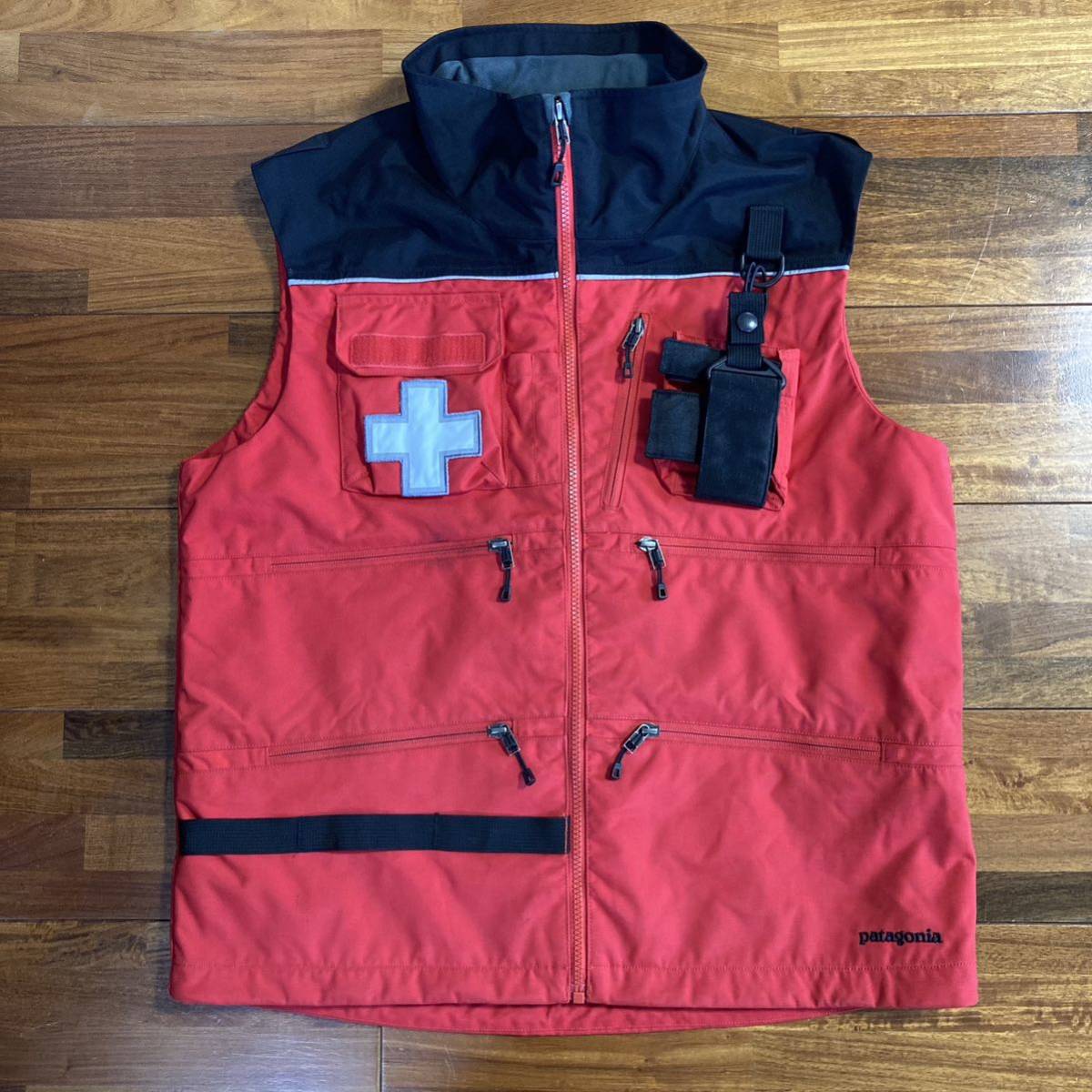 patagonia パタゴニア snow ski patrol vest スノー スキー パトロール ベスト メンズM レスキュー 激レア 一般未発売 入手困難_画像1