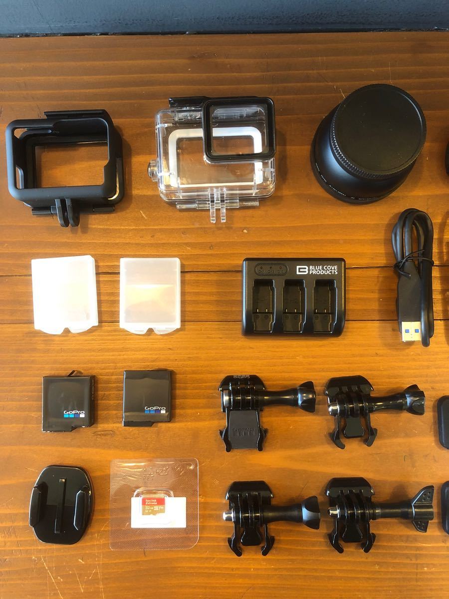 ゴープロGoPro HERO7 BLACK アクセサリー付セット アクションカメラ