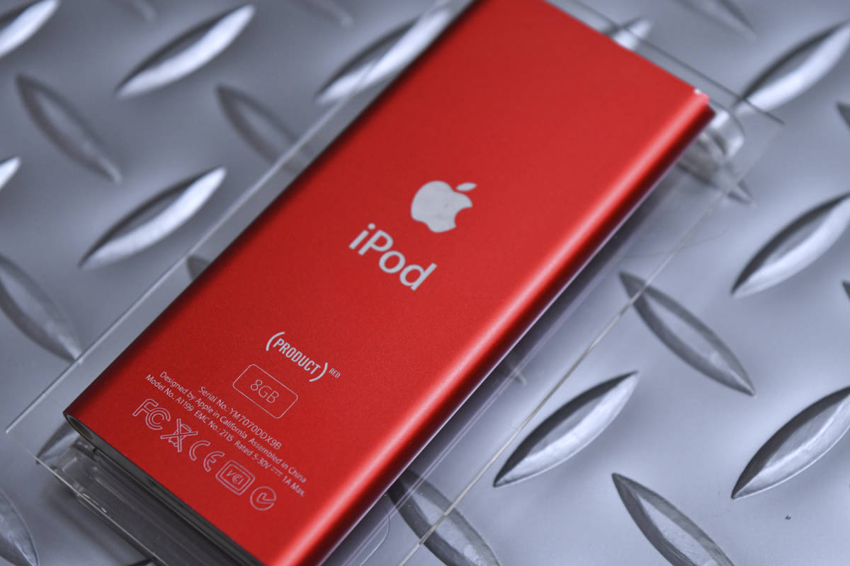 iPod nano 第2世代PRODUCT RED 8GB(初期化済み) propar.com.ar