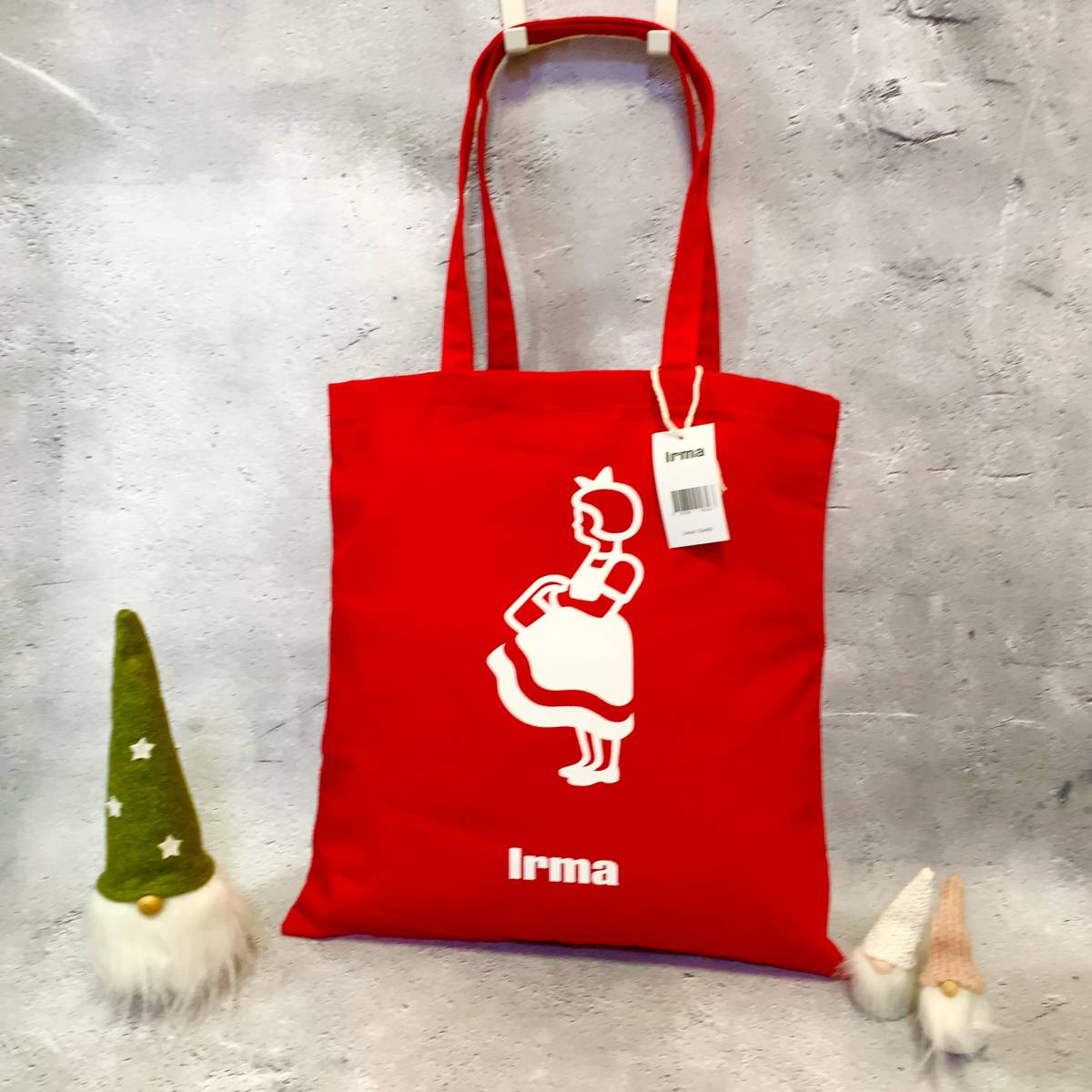 新品未使用】Irma イヤマちゃん クリスマス限定 赤 コットントート