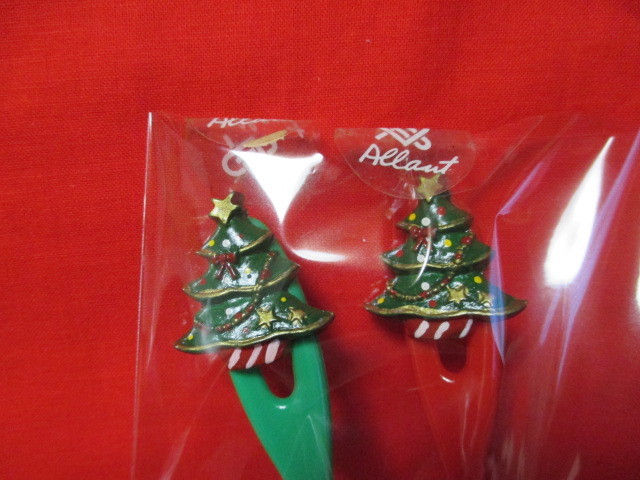☆クリスマスツリー Allant アラン スプーン 赤 緑 クリスマス