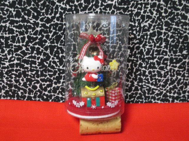 * Hello Kitty Sanrio 2004 Рождество Рождество подарок елка в кейсе новый товар нераспечатанный прекрасный товар 