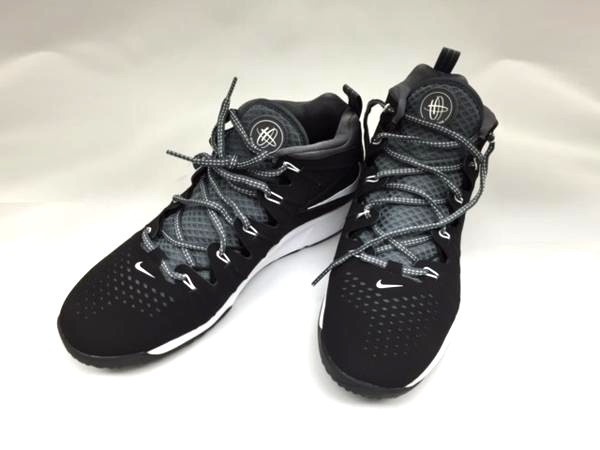 【箱付美品】Nike Huarache 4 LX Turf Lacrosse Cleats 27.5cm 684699-010【送料無料】_画像2