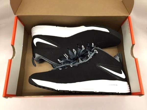 【箱付美品】Nike Huarache 4 LX Turf Lacrosse Cleats 27.5cm 684699-010【送料無料】_画像5