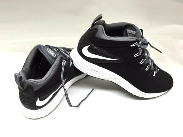 【箱付美品】Nike Huarache 4 LX Turf Lacrosse Cleats 27.5cm 684699-010【送料無料】_画像3