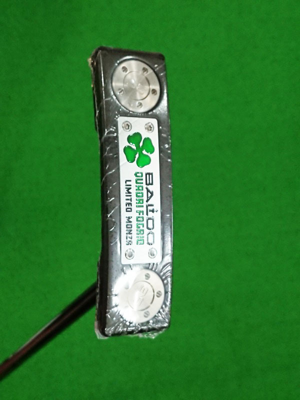 ZS984 BALDO/QUADRI FOGRIO PUTTER LIMITED EDITION/MONZA SHORT SLANT