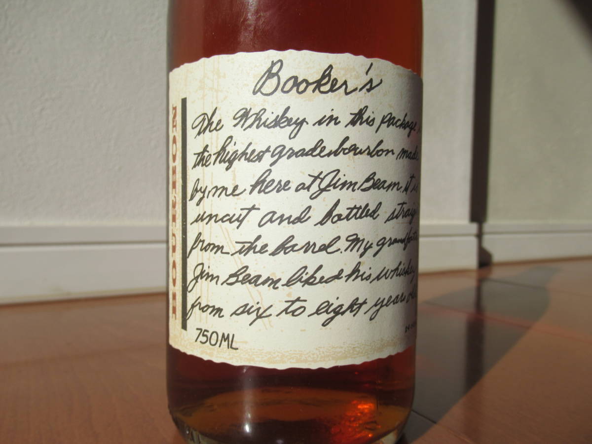 ☆木箱付き☆ブッカーズ ノエ Booker`s Noe 750ml 63.25% 6年11ヶ月