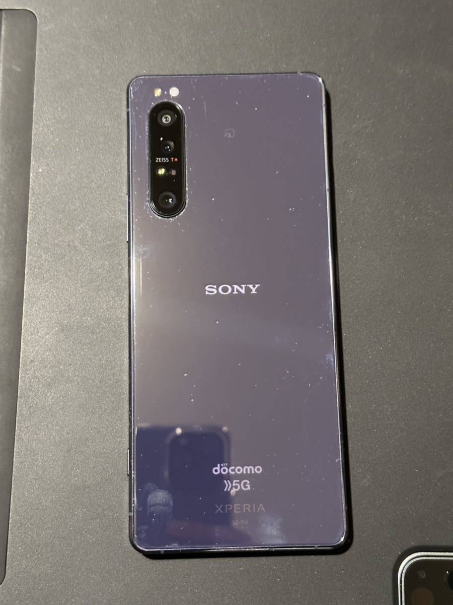 4個まで郵便OK Xperia 1 II パープル 128 GB docomo - スマートフォン本体