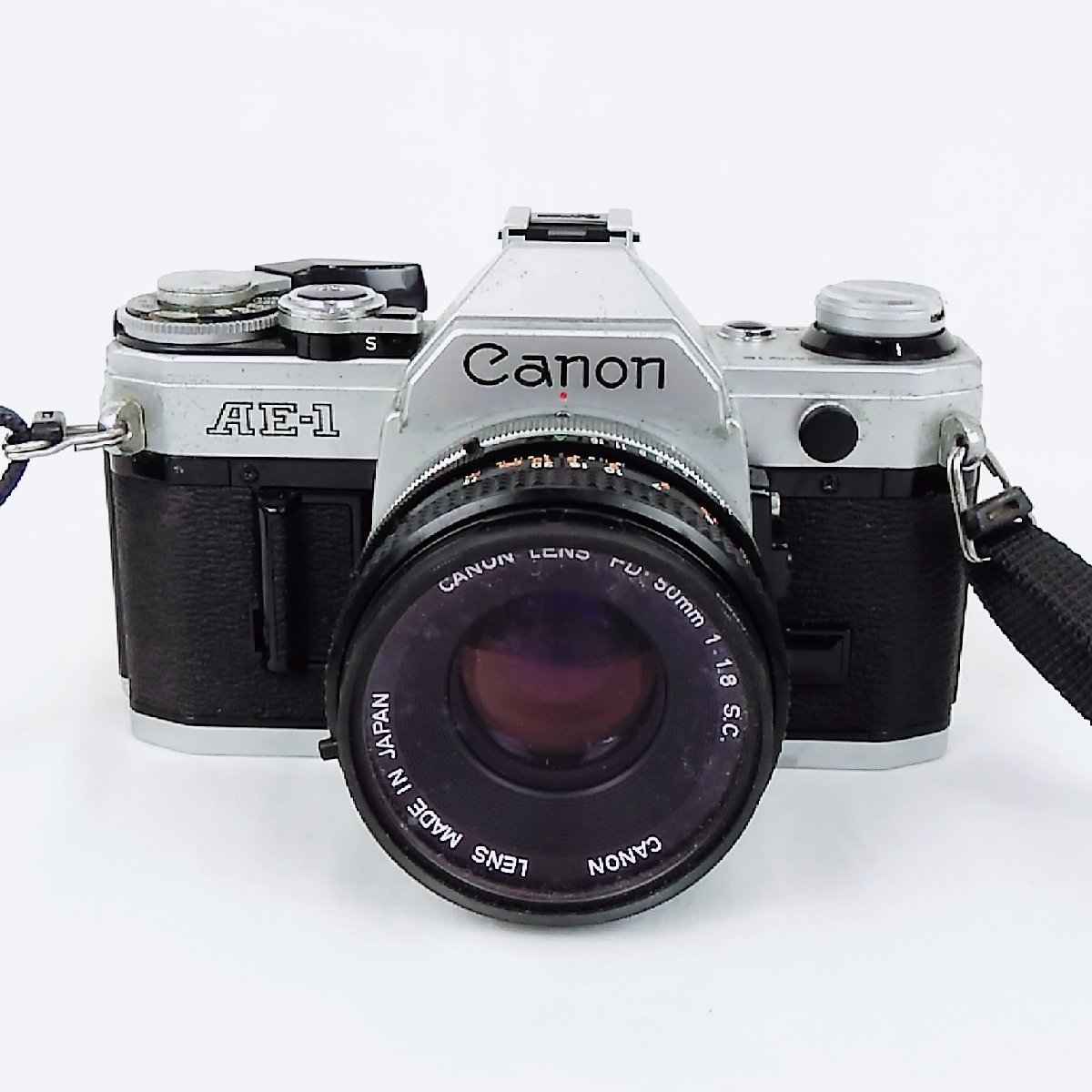 Canon AE-1 レンズ/CANON LENS FD 50mm 1:1.8 S.C. カビあり キャノン