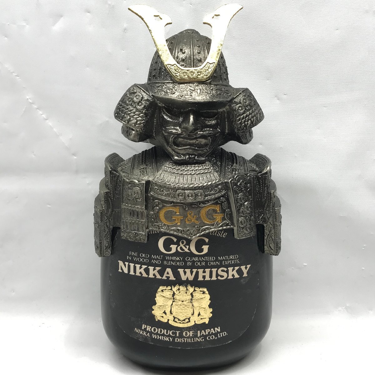 Nikka Gold & Gold Samurai ウイスキー 鎧兜 甲冑