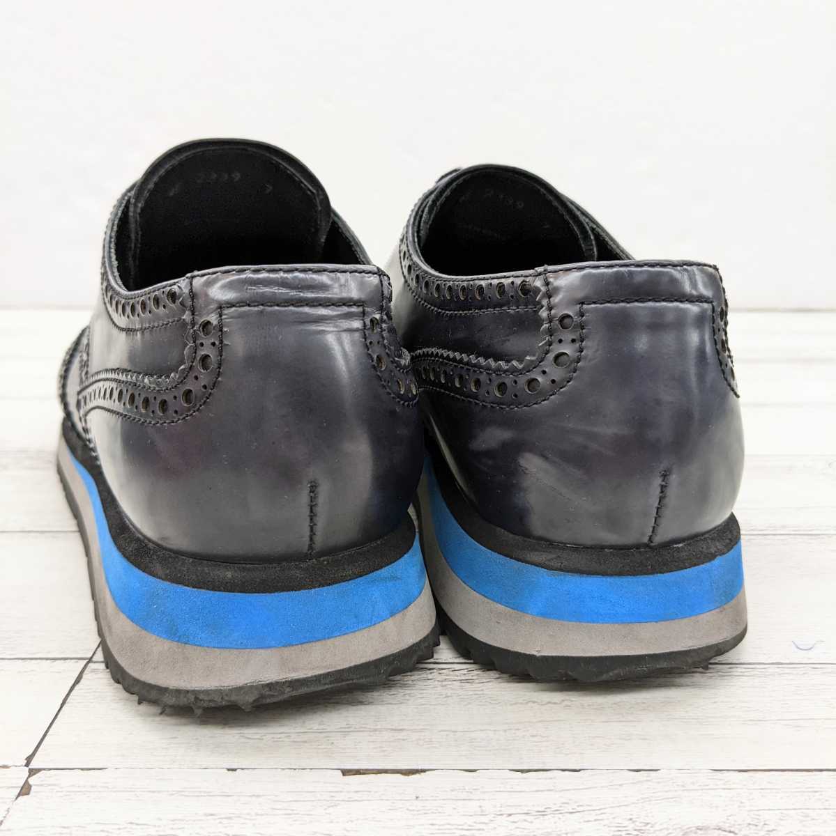 ∀ PRADA プラダ 4E2339 ウィングチップ シューズ スニーカー ∀ PRADA プラダ 4E2339 ウィングチップ シューズ スニーカー