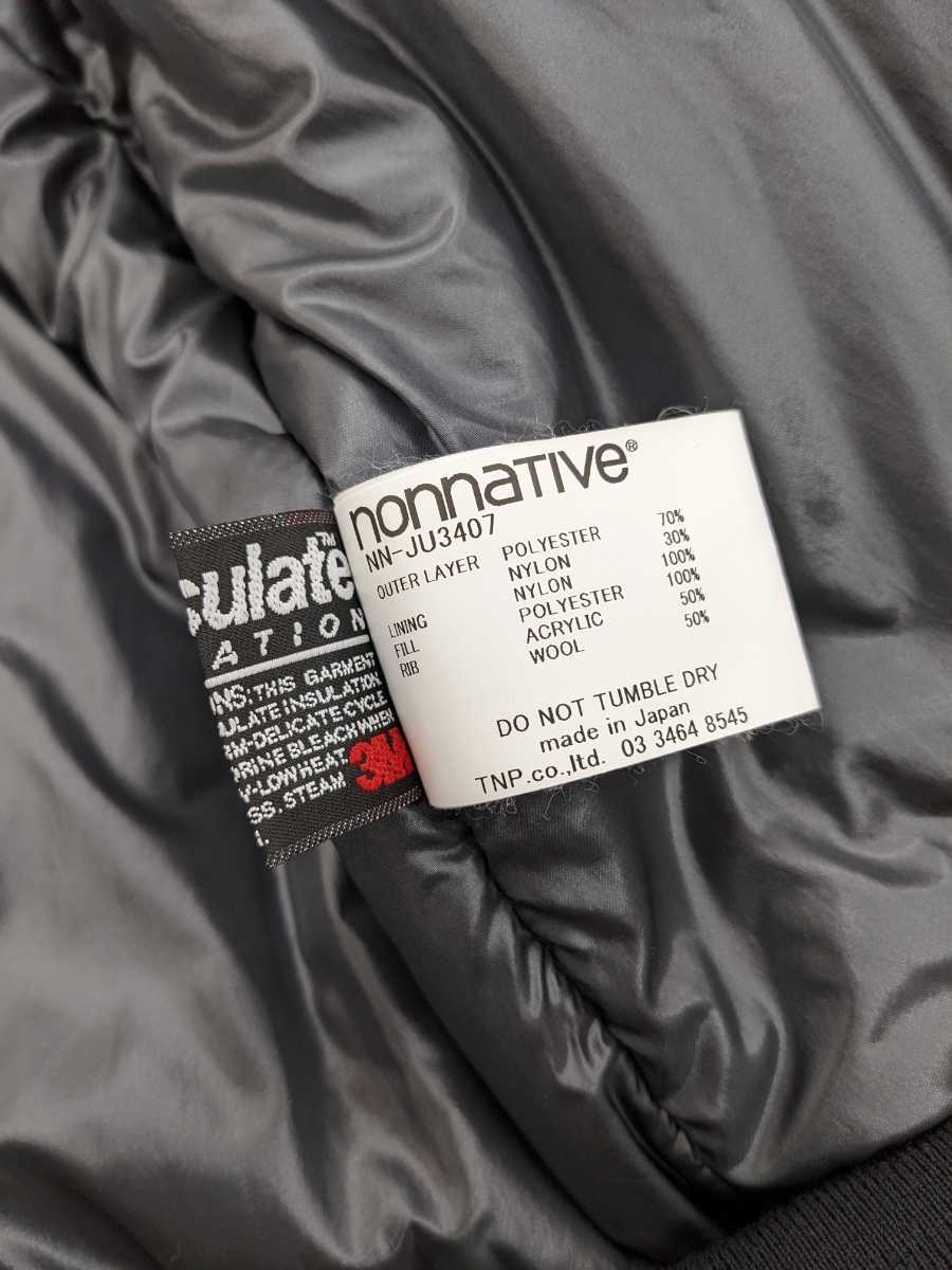 ∀ 18AW NONNATIVE AIRMAN BLOUSON P/N HEAVY TWILL NN-JU3407 ∀ 18AW NONNATIVE AIRMAN BLOUSON P/N HEAVY TWILL NN-JU3407