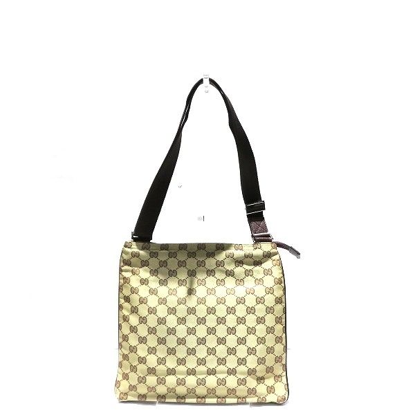 グッチ GGキャンバス 132907 バッグ ショルダーバッグ トートバッグ ユニセックス 美品☆0321_画像2
