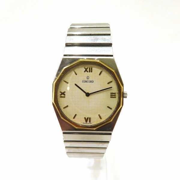 コンコルド マリナーSG 15-81-117 クォーツ 時計 腕時計 メンズ☆0341 