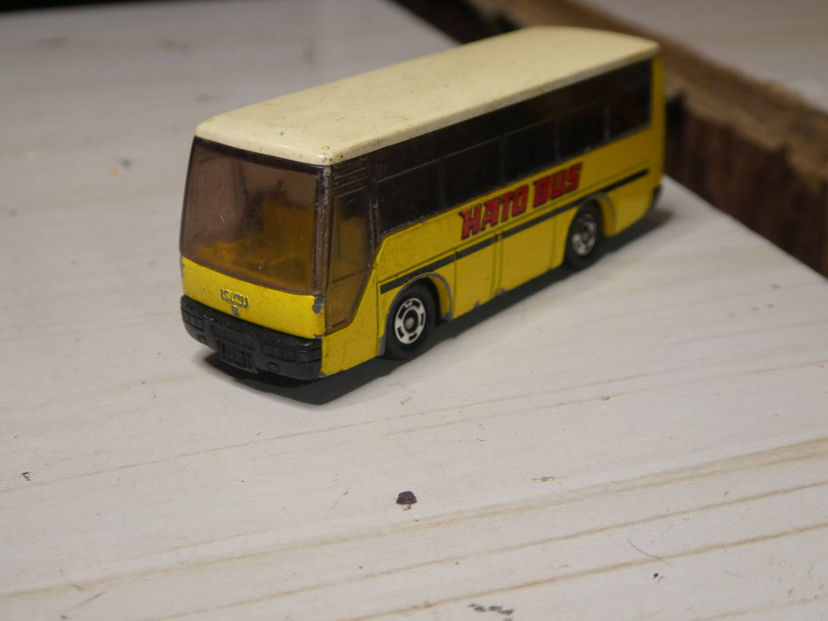 TOMICA/トミカ No.41 ISUZU SUPER HI-DECKER BUS HATO BUS_画像1