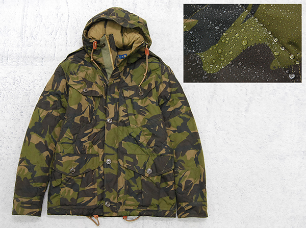 定価￥47 800 美品 ラルフローレン POLO RALPH LAUREN「Garrison Camo Combat Jkt」迷彩カモ 中綿入り  M-65ミリタリーコンバットジャケット