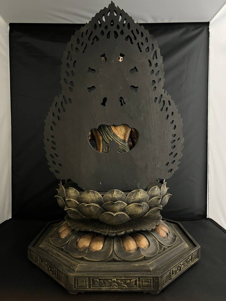 大型 大日如来像 楠木彫 仏像 観音 菩薩 開運 金運 彫刻 置物 大型 大日如来像 楠木彫 仏像 観音 菩薩 開運 金運 彫刻 置物